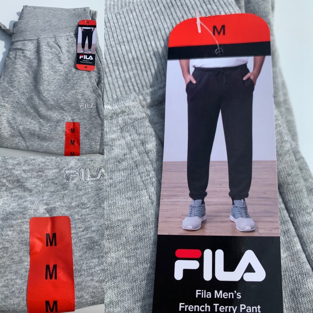 Mens Fila Sweat Pants Medium